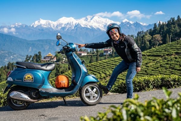 Scenic scooty routes around Darjeeling