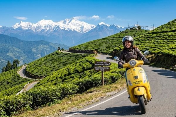 Best time to visit Darjeeling for bike rental